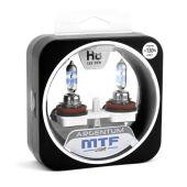 Автомобильные галогенные лампы MTF light Argentum +130% 3300K H8