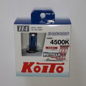 Галогенные лампы Koito Whitebeam III H4 4500K 12V 60/55W (135/125W)