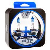 Галогенные лампы MTF Light Palladium 5500K H27 (881)