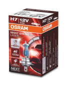 Лампа автомобильная галогенная OSRAM NIGHT BREAKER LASER +150% H7 (PX26d) 12V 55W